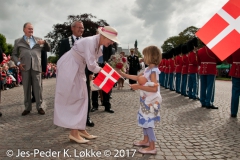 28-07-2010, H.M. Dronning Margrethe  besøger Ribe.
