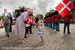 28-07-2010, H.M. Dronning Margrethe  besøger Ribe.