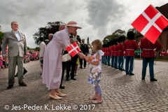 28-07-2010, H.M. Dronning Margrethe  besøger Ribe.